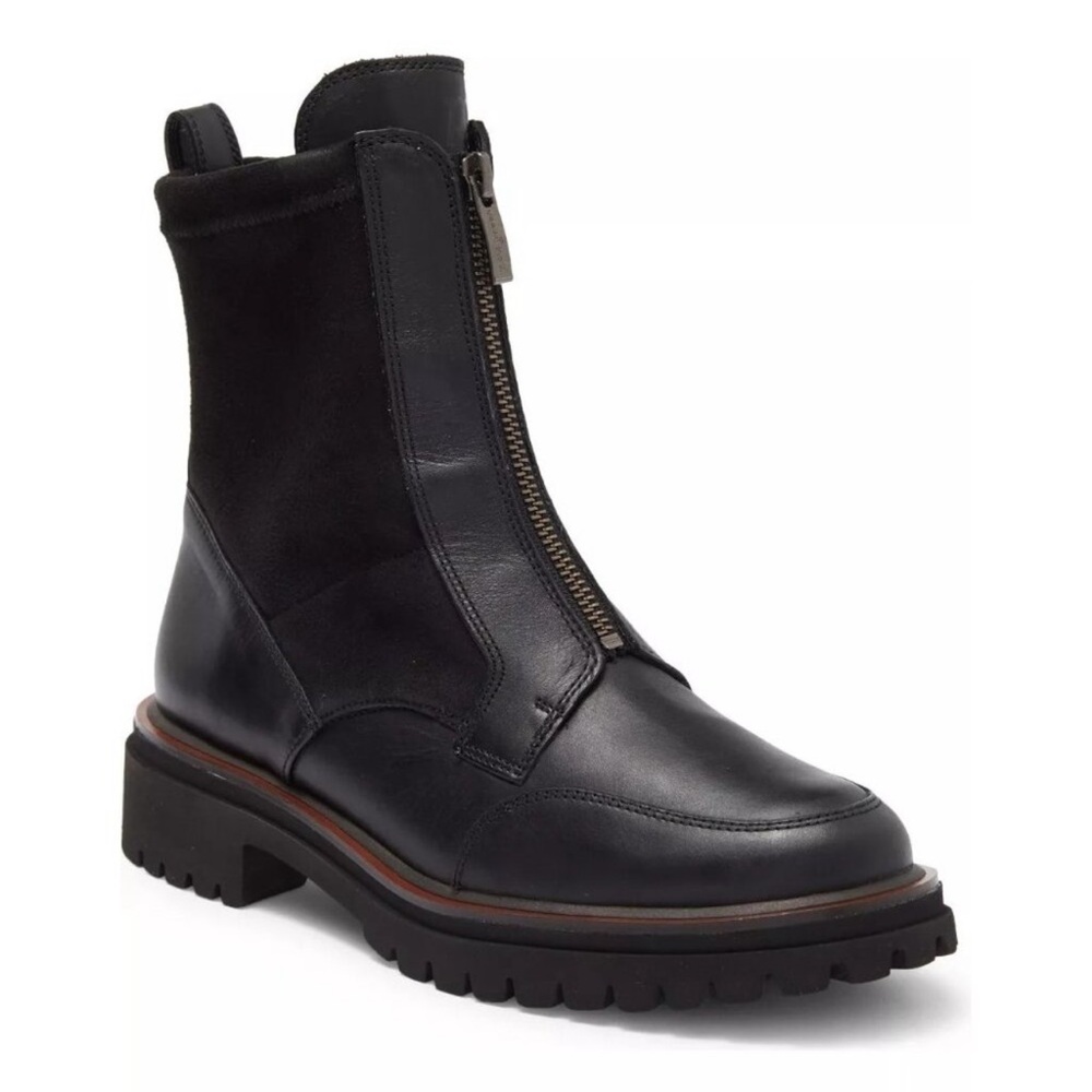Paul Green Sheridan Lug Sole Boots Black Size 11